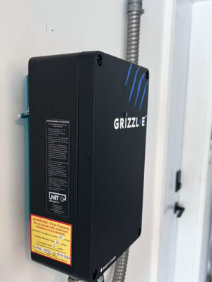 EV charger installed at residential property