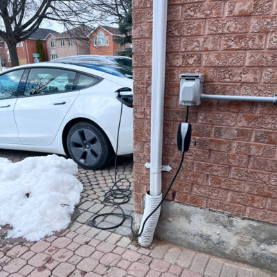 EV charging at residential property