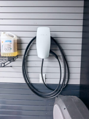 EV charger installed at residential property